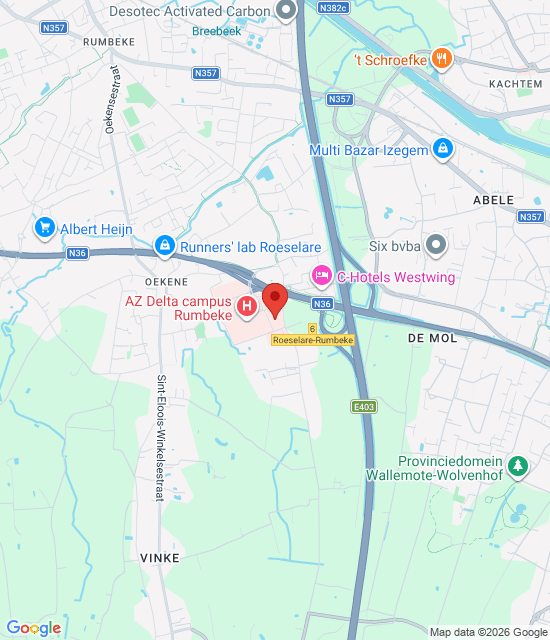 Google maps afbeelding voor Huisartsenwachtpost Alfa