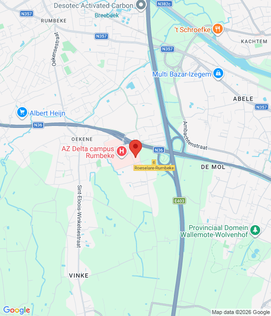 Google maps afbeelding voor Huisartsenwachtpost Alfa